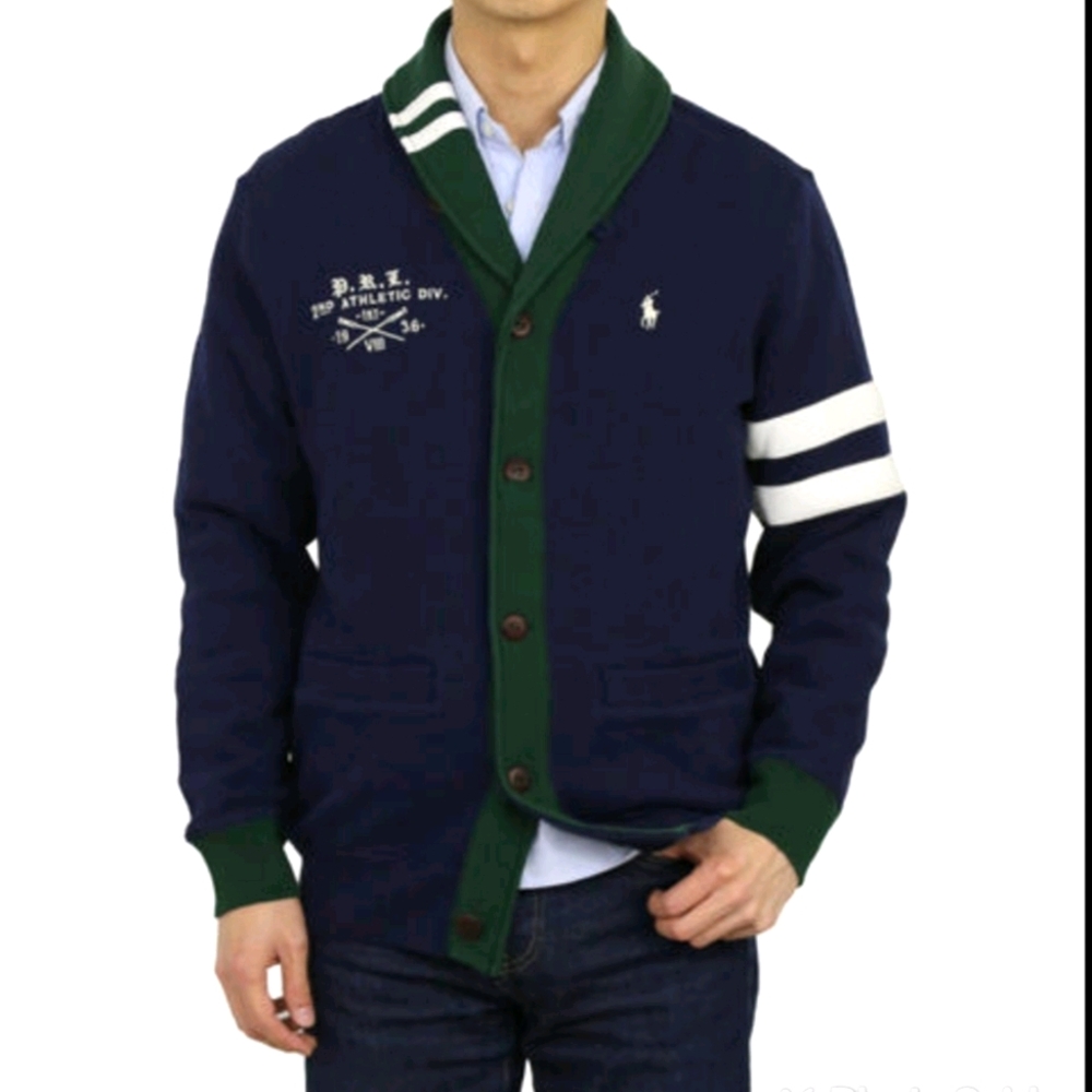 POLO RALPH LAUREN Shawl Sweatshirt Cardiga…